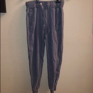 cozy gray sweatpants